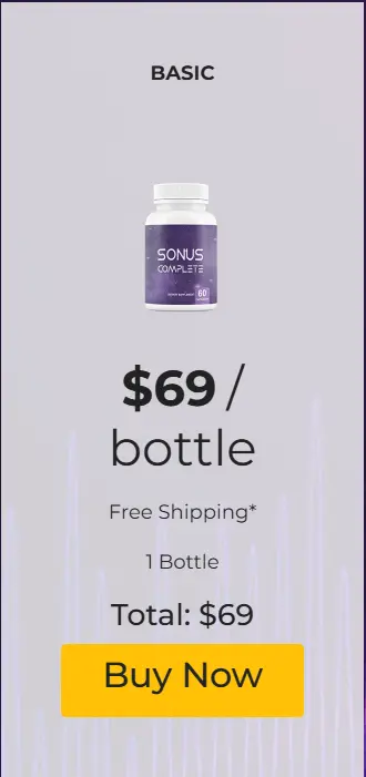 sonus complete 1 bottle price